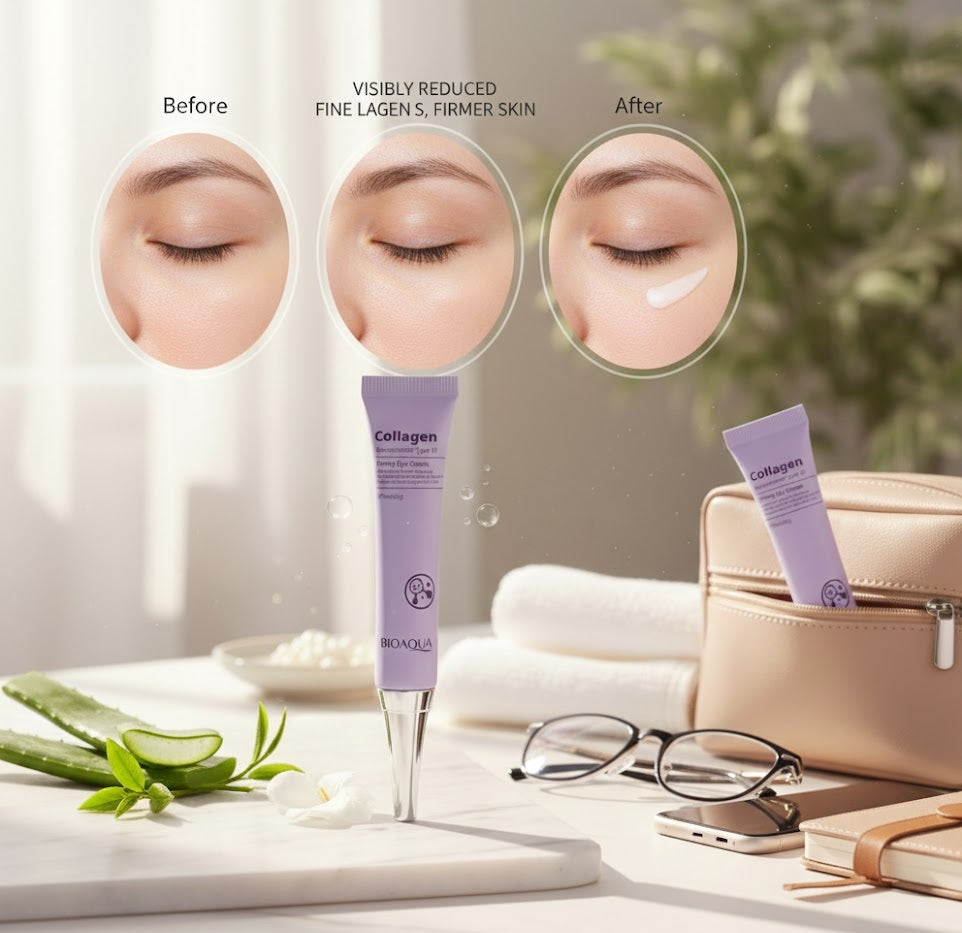 بيو أكوا - كريم شد منطقة العين بالكولاجين من النوع الثالث (الأصلي)